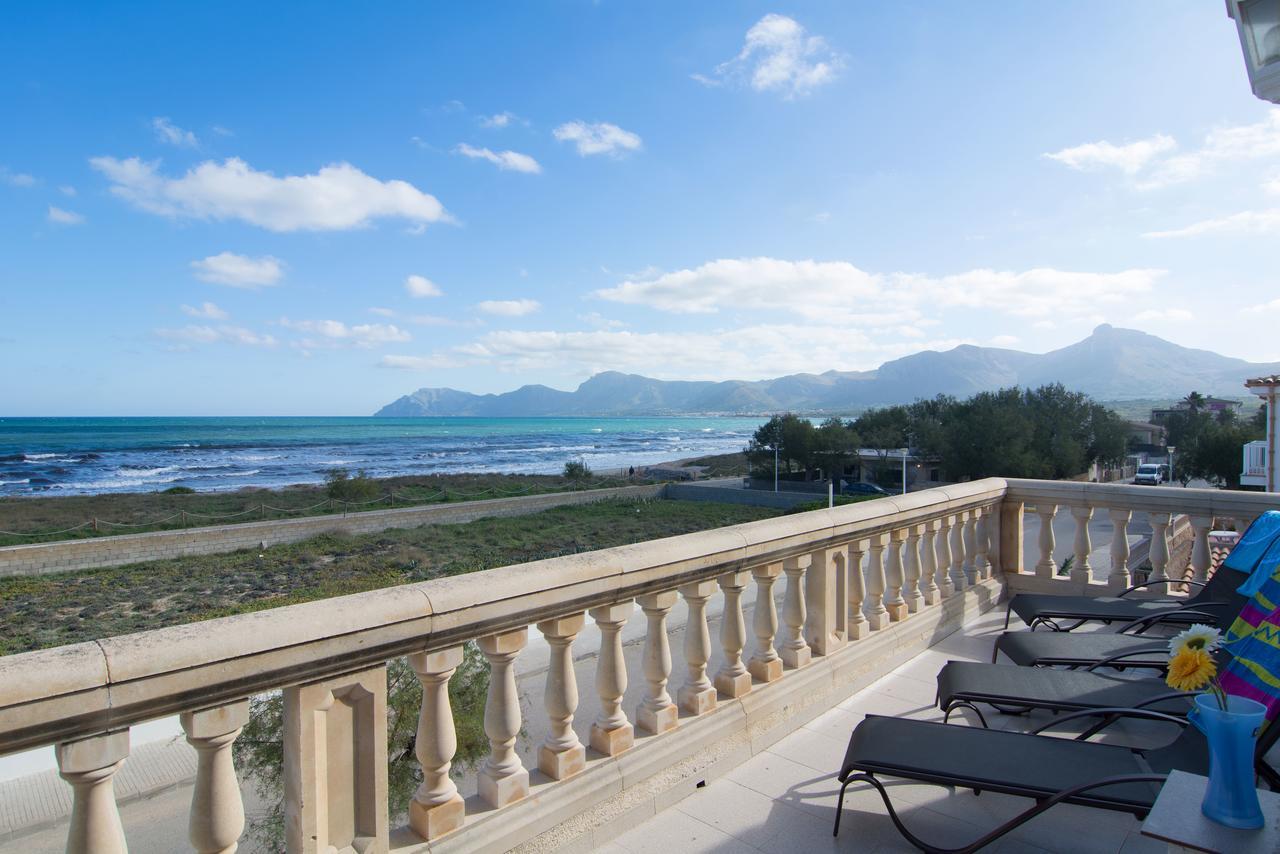 Front Line Beach Apartment In Son Serra Son Serra de Marina Luaran gambar